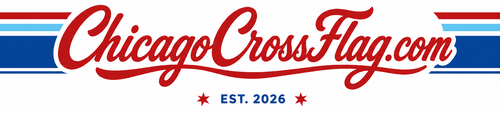 Chicago Cross Flag